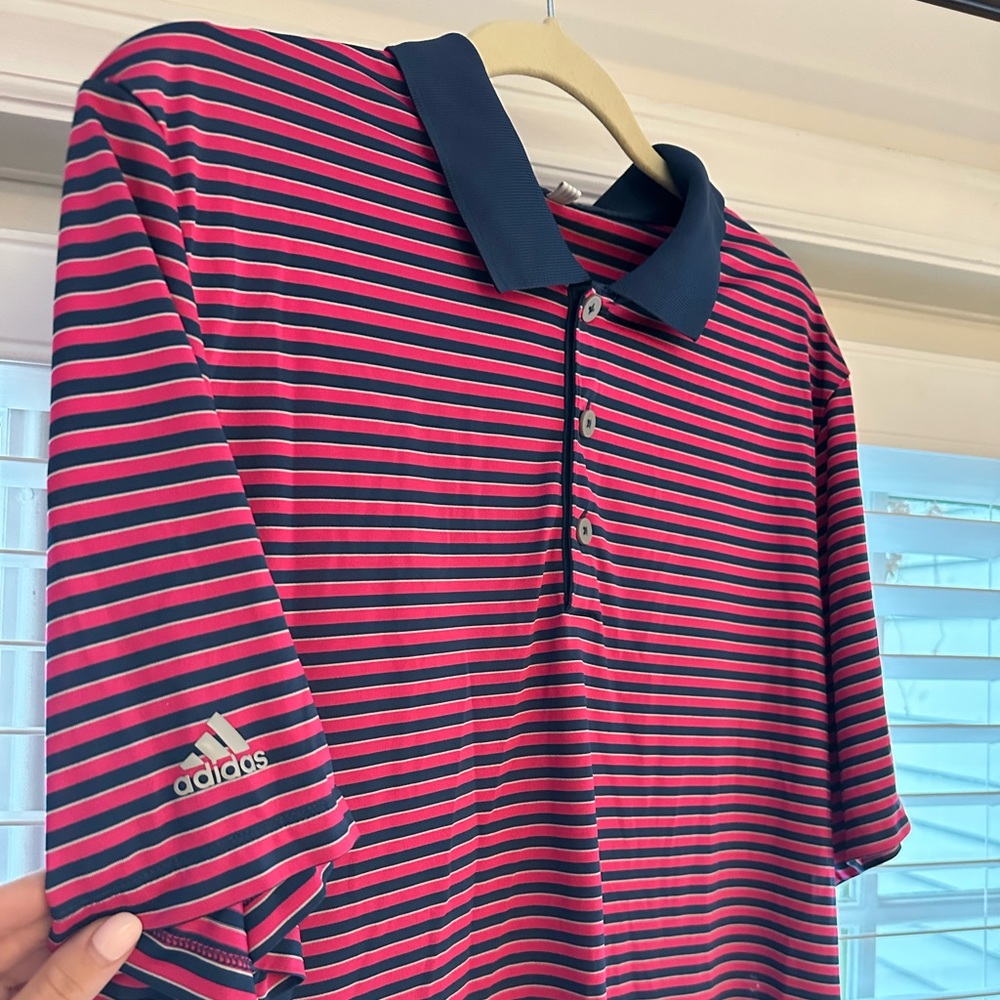 Adidas Men’s Golf Fit Dry Polo, Size Large